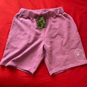 Unisex Rare Bape Shorts